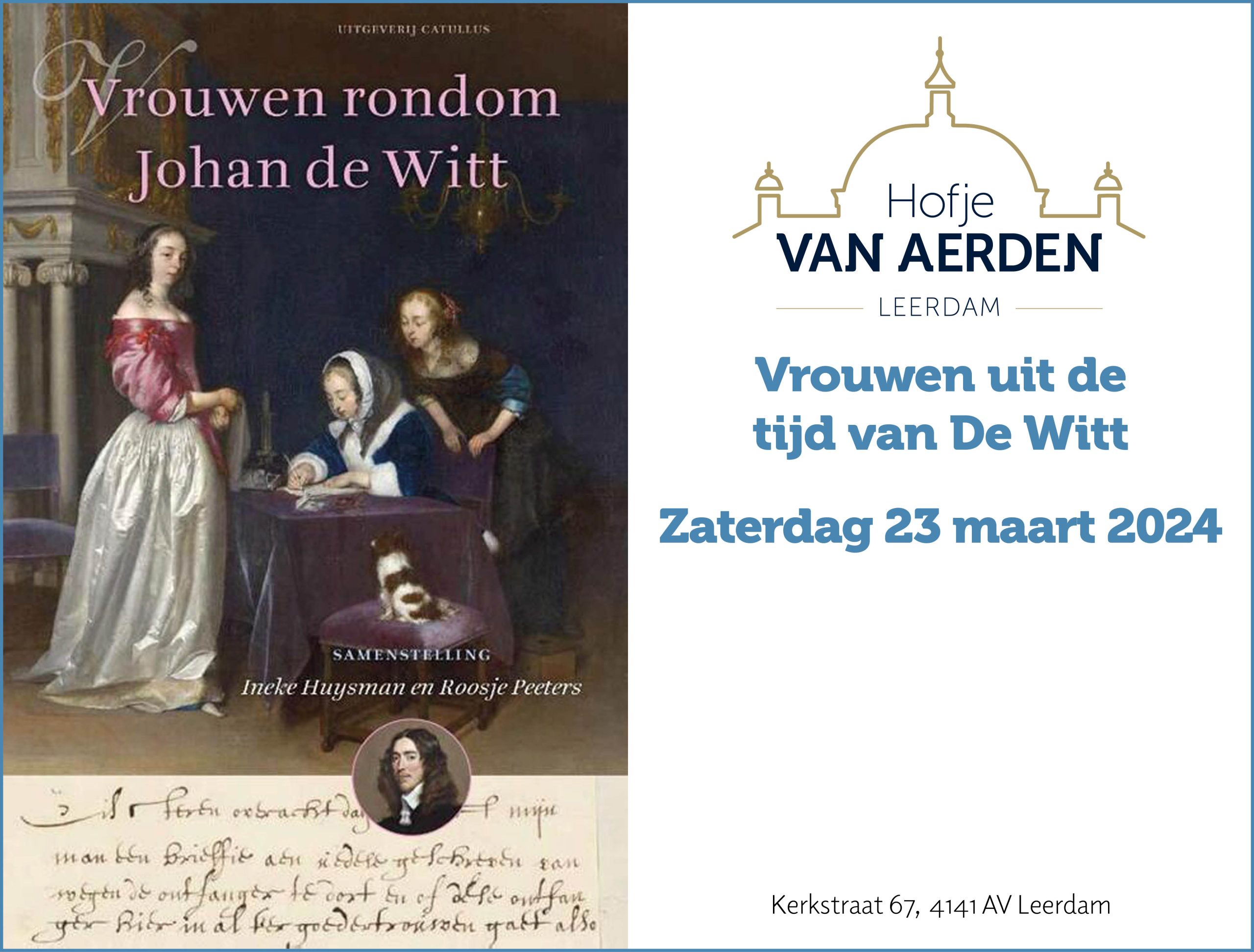 23 Maart 2024: Symposium Vrienden Van De Witt