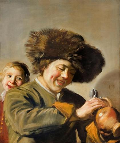 Twee lachende jongens (Frans Hals)